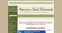 Desktop Screenshot of americasuseddiamonds.com